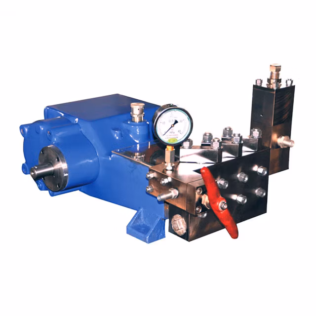 Water Jet Pump High Pressure Plunger Pump for Road Marking Line Removal CE/ISO9001